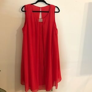 Orange DB Established 1962 formal dress size 20